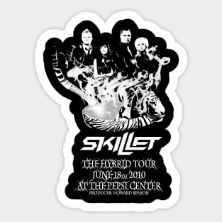 Skillet Poster Tour Sticker